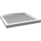 Ekena Millwork Arch Top Surface Mount PVC Gable Vent w/ 2"W x 2"P Brickmould Sill Frame, 24"W x 42"H GVPAR24X4203SN - alternate 4